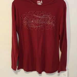 NEW GAMECOCKS lg sleeved women’s tee M with pizazz